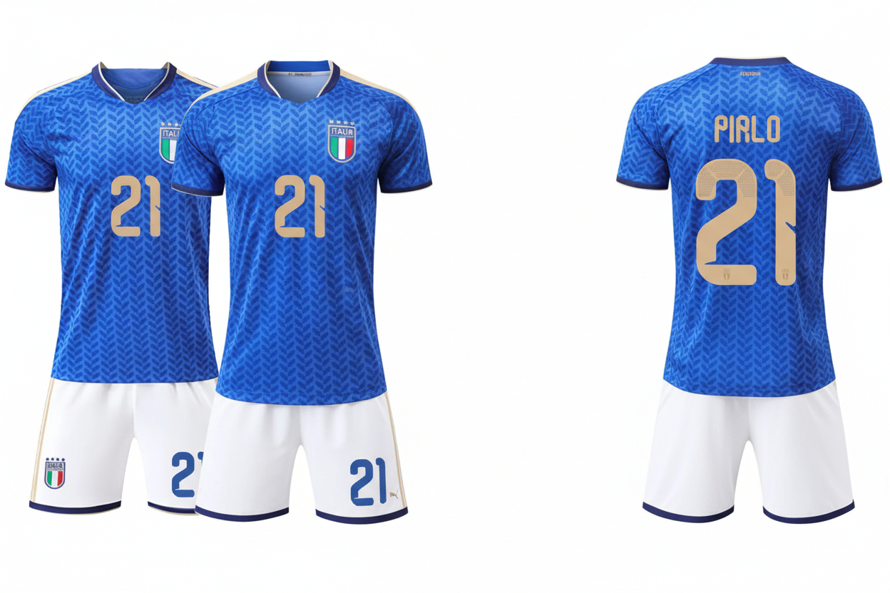 2026 World Cup Italy Custom Fan version Jersey