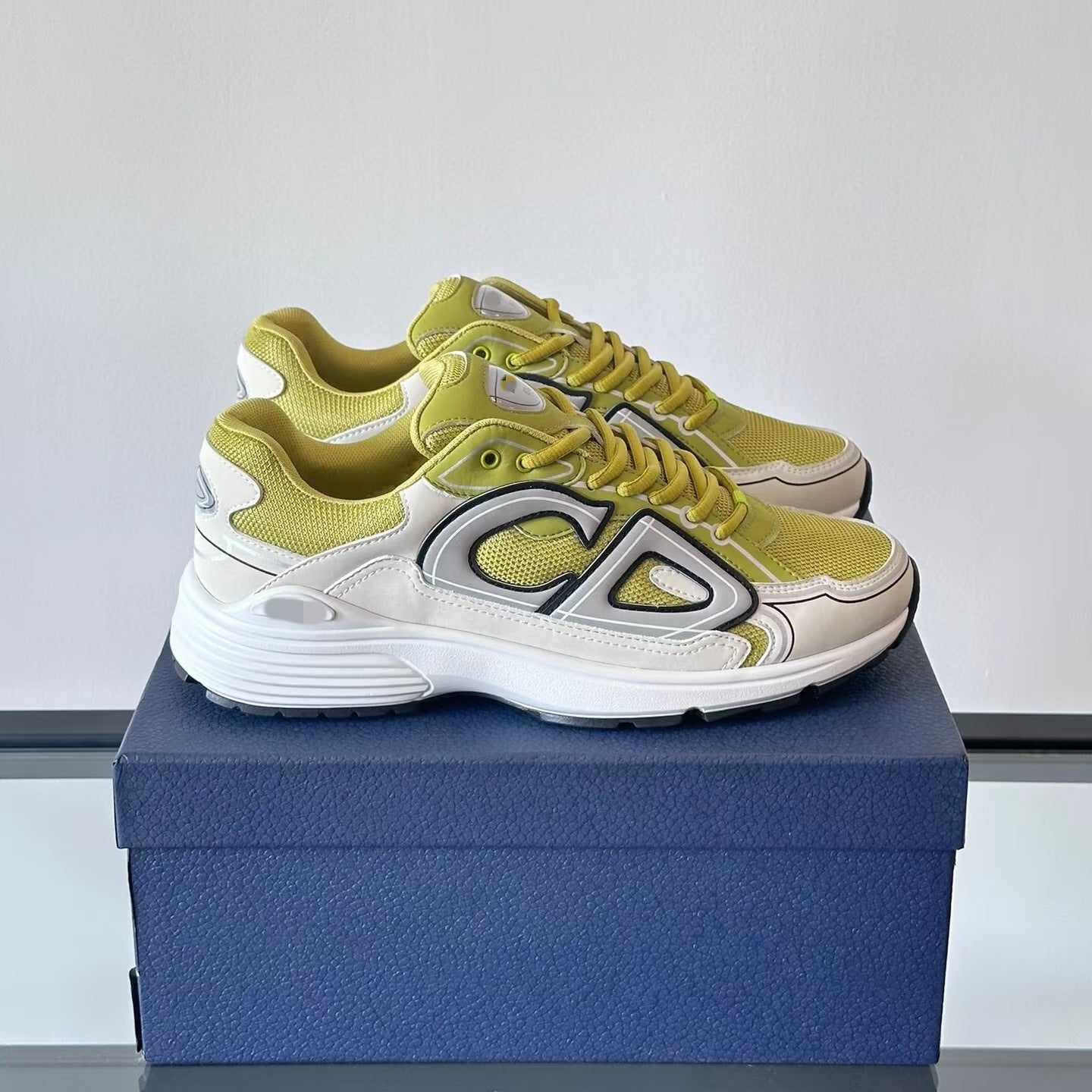 CD All-match Casual Shoes Increased White Shoes Lace-up Running Shoes Letter B30 Torre Shoes