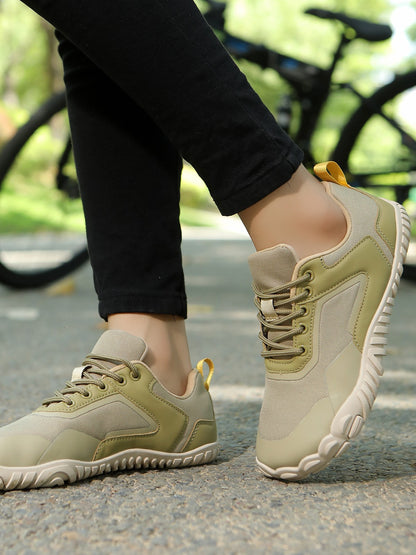 Cross-border Mesh Hiking Shoes For Men And Women, Large Size Outdoor Rock Climbing Shoes, Hiking Shoes, Rubber Soles, Non-slip Walking Shoes, Breathable