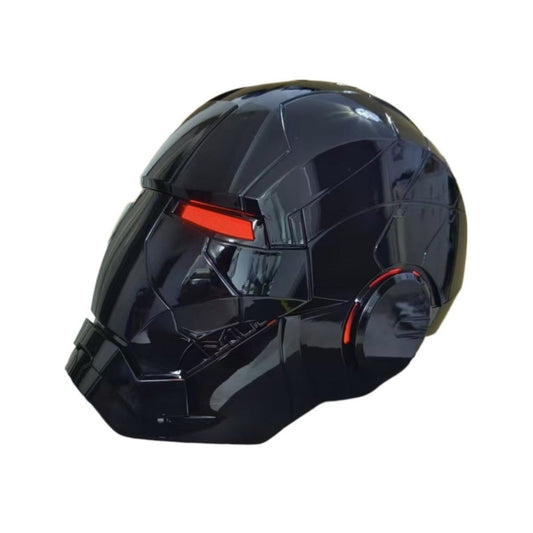 2026 New Model Iron Man Helmet In Black Gold And Black Silver, Electric Helmet With Voice-Activated Robot Mask