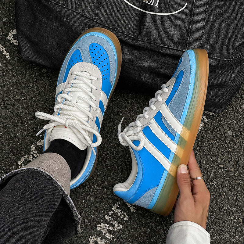 Niche Design Couples Sports Casual Men's Shoes Breathable Trend De Xun Board Shoes