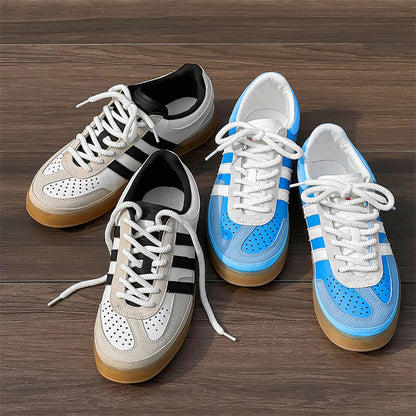 Niche Design Couples Sports Casual Men's Shoes Breathable Trend De Xun Board Shoes