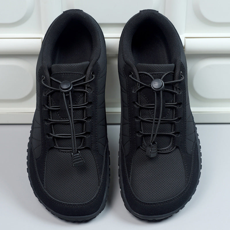 Autumn Men's Shoes, Sports And Casual Shoes, Outdoor Couples Leather Large Size Casual Wide Palm Men's And Women's Hiking Shoes Drop Shipping