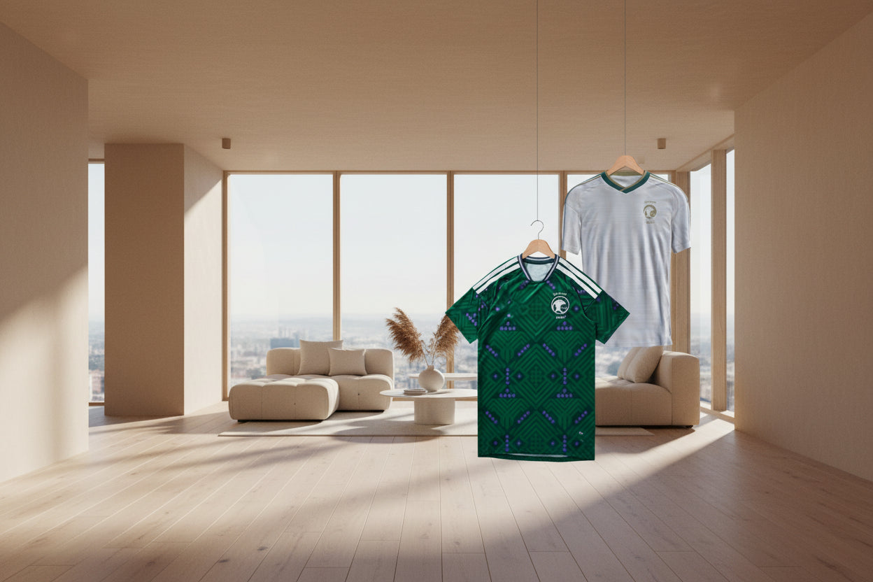 Saudi Arabia 2026 World Cup National Team Home And Away Football Uniforms Fan Edition Saudi Arabia