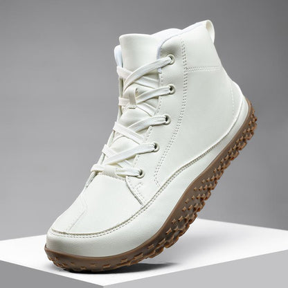 017 Couple Broad Head Barefoot Large Size Hiking Shoes Mid-top Outdoor Hiking Shoes