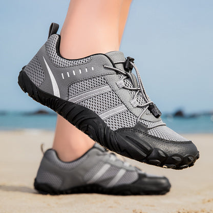 Outdoor Five-finger Large-size Stream Tracing Shoes, Couples Diving Fast-drying Breathable Beach Shoes, Swimming Fitness Hiking Shoes, Cycling