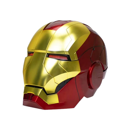 Iron Man Helmet Jarvis 1:1 Collectible Mk5 Helmet Intelligent Voice Control Three-In-One Technology Can Light Up And Open And Close