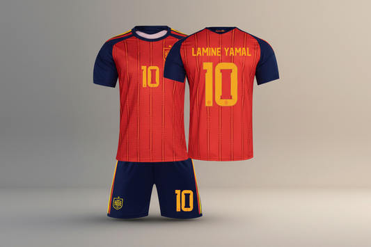 Spain Custom Jersey World cup Football 2026